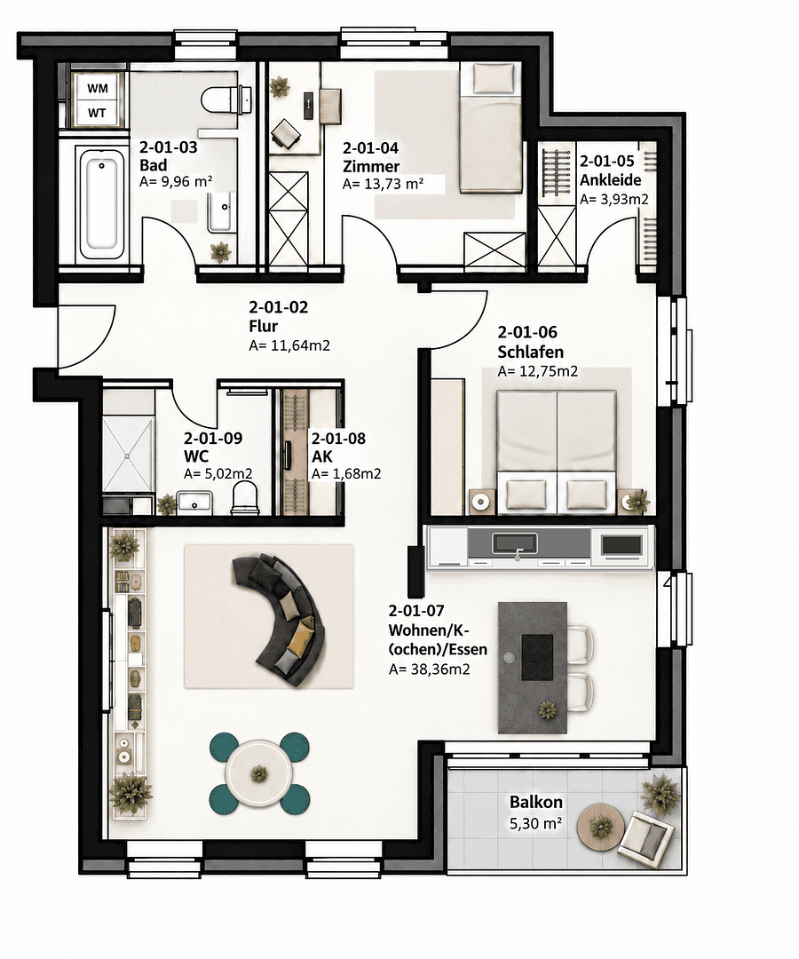 Predaj bytu 3-izbový 99 m², Hamburg, Hamburg Predaj bytu 3-izbový 99 m², Hamburg, Hamburg