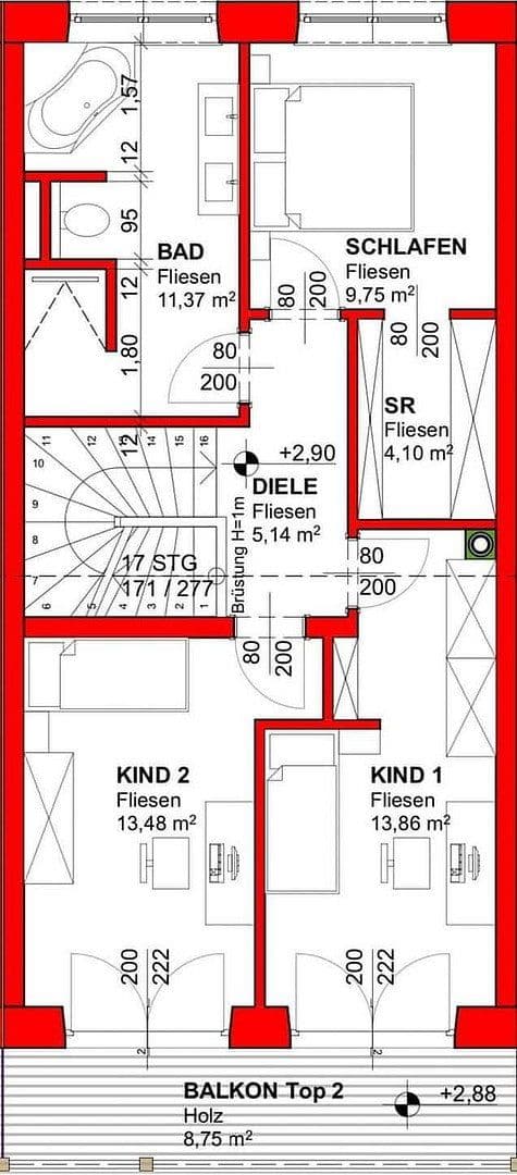 Prenájom domu 120 m², pozemok 150 m², Fichtenweg 11 b, Hochburg-Ach, Horné Rakúsko Prenájom domu 120 m², pozemok 150 m², Fichtenweg 11 b, Hochburg-Ach, Horné Rakúsko