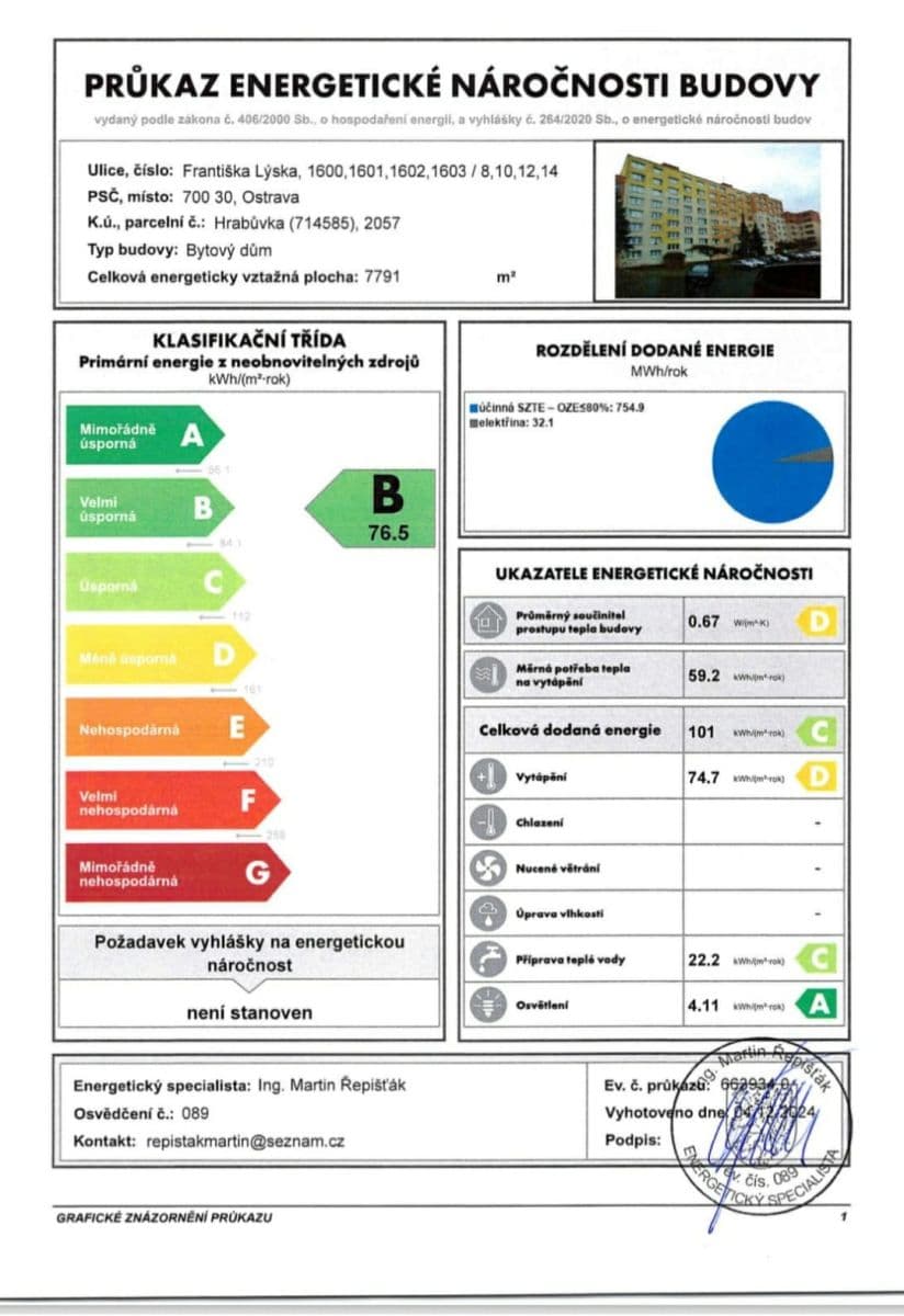 Predaj bytu 3-izbový 68 m², Františka Lýska, Ostrava, Moravskoslezský kraj Predaj bytu 3-izbový 68 m², Františka Lýska, Ostrava, Moravskoslezský kraj