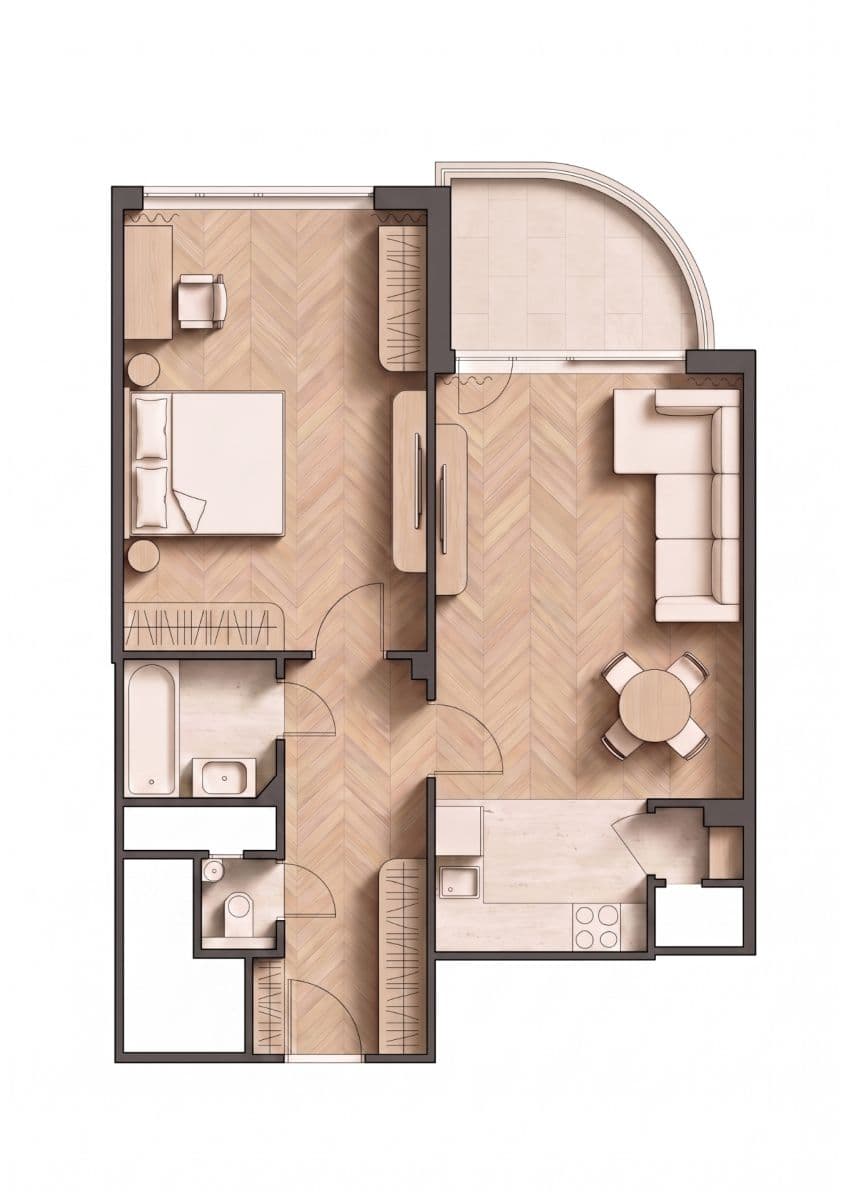 Predaj bytu 2-izbový 65 m², Kouřimská, Praha, Praha Predaj bytu 2-izbový 65 m², Kouřimská, Praha, Praha