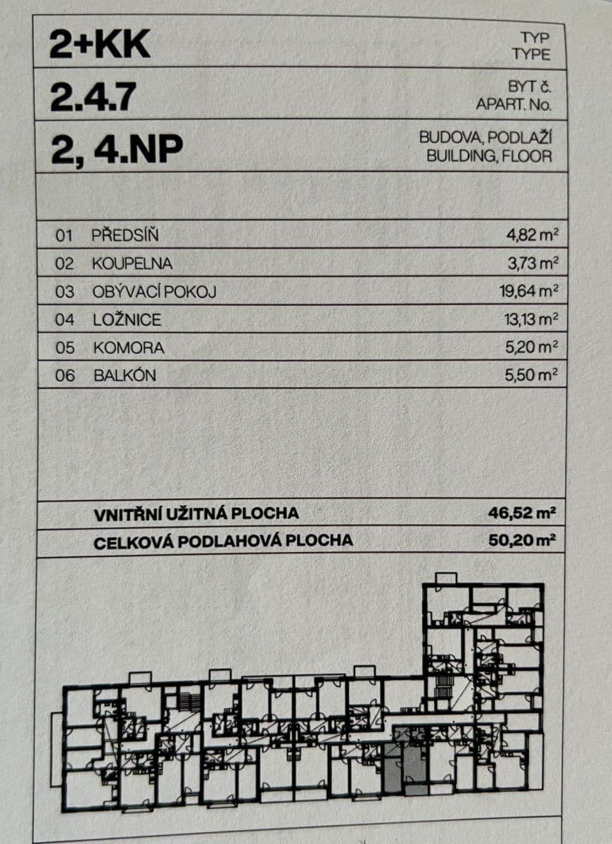 Prenájom bytu 2-izbový 50 m², Divíškové, Praha, Praha Prenájom bytu 2-izbový 50 m², Divíškové, Praha, Praha