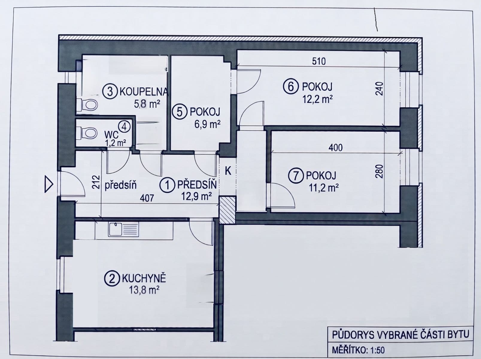 Prenájom bytu 2-izbový 64 m², Viktora Huga, Praha, Praha Prenájom bytu 2-izbový 64 m², Viktora Huga, Praha, Praha
