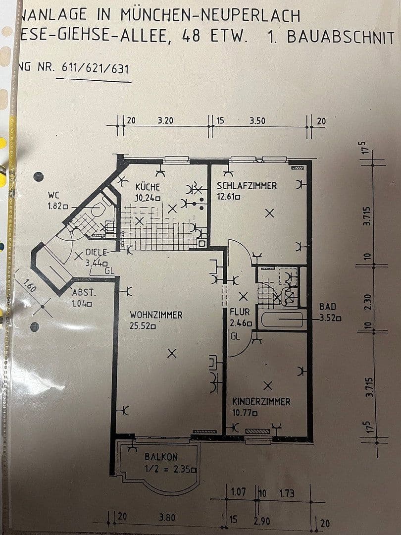 Predaj bytu 3-izbový 74 m², Therese-Giehse-Allee 61, München, Bavorsko Predaj bytu 3-izbový 74 m², Therese-Giehse-Allee 61, München, Bavorsko