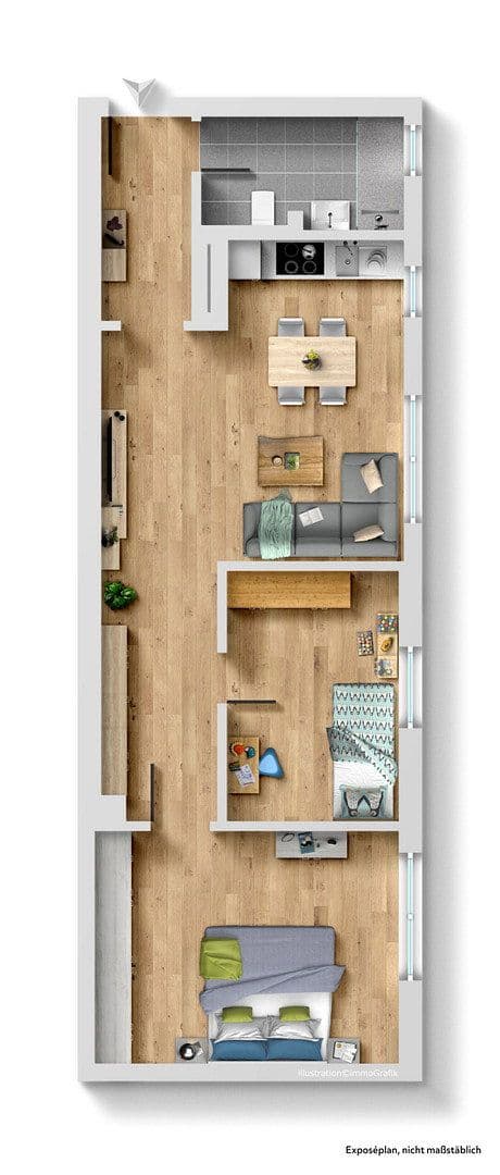 Predaj bytu 3-izbový 52 m², INA-Ring 6, Herzogenaurach, Bavorsko Predaj bytu 3-izbový 52 m², INA-Ring 6, Herzogenaurach, Bavorsko
