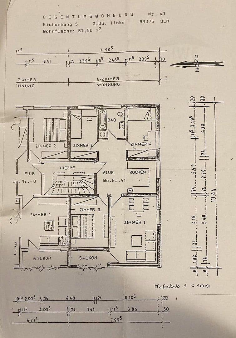 Predaj bytu 4-izbový 82 m², Ulm, Bádensko-Wurttembersko Predaj bytu 4-izbový 82 m², Ulm, Bádensko-Wurttembersko