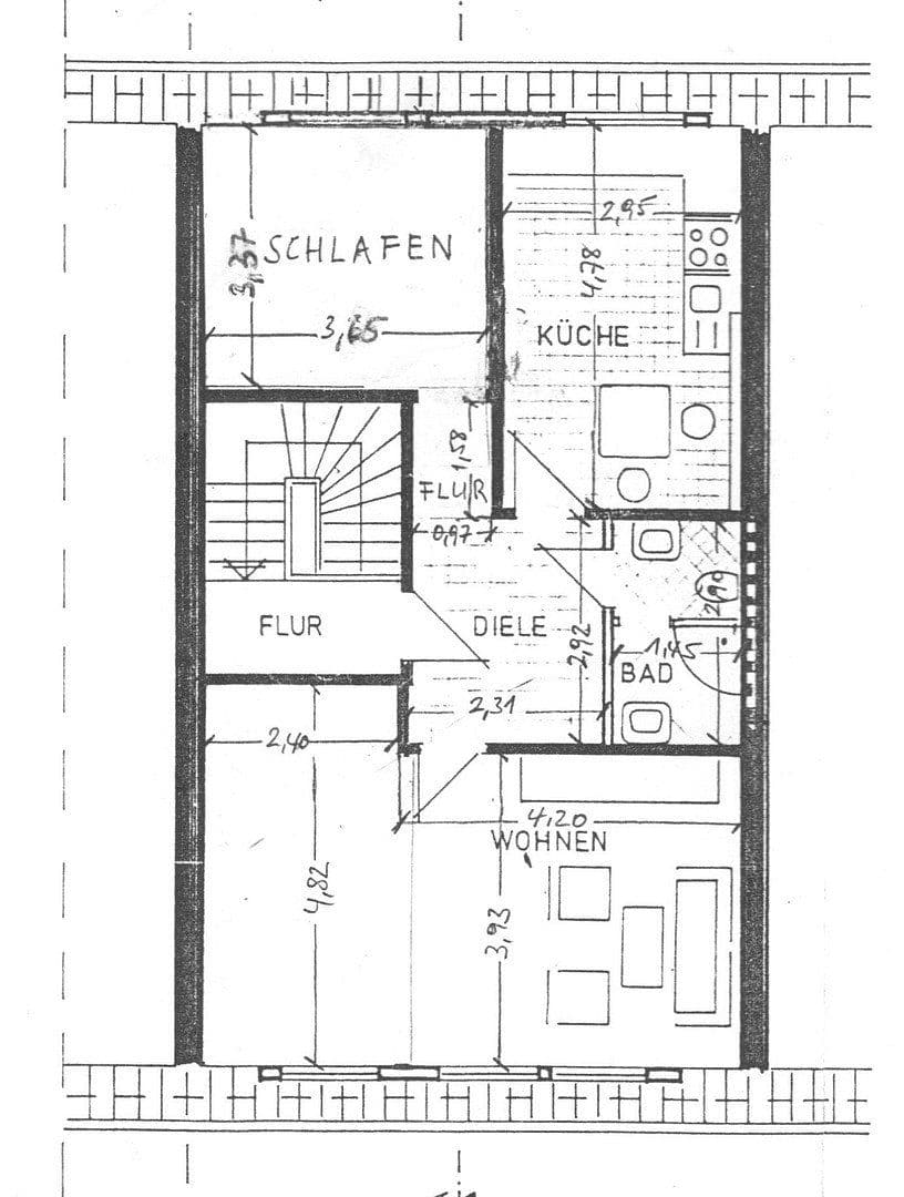 Prenájom bytu 2-izbový 63 m², Bocholt, Severné Porýnie - Westfálsko Prenájom bytu 2-izbový 63 m², Bocholt, Severné Porýnie - Westfálsko