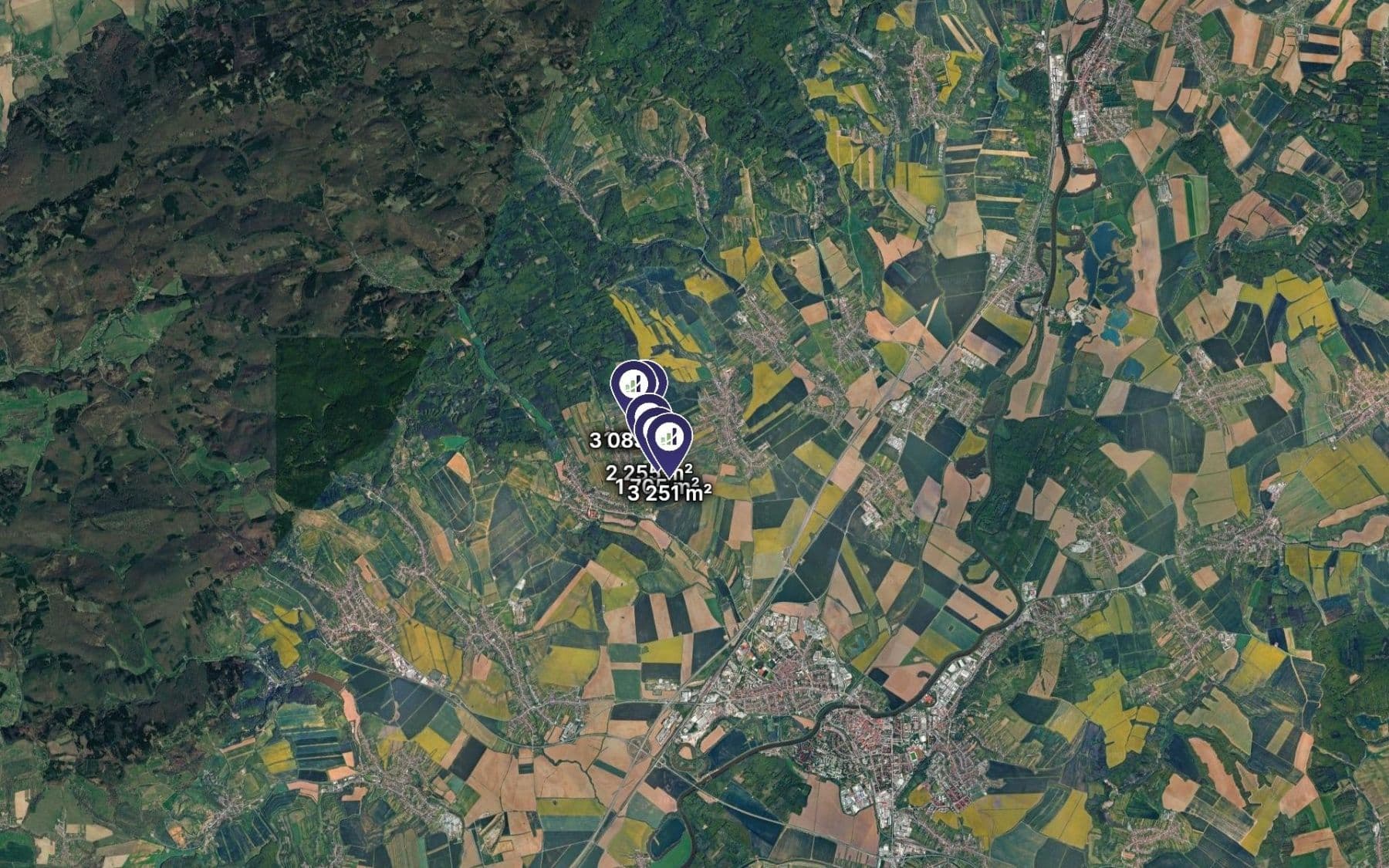 Predaj pozemku 12.912 m², Jalubí, Zlínský kraj Predaj pozemku 12.912 m², Jalubí, Zlínský kraj