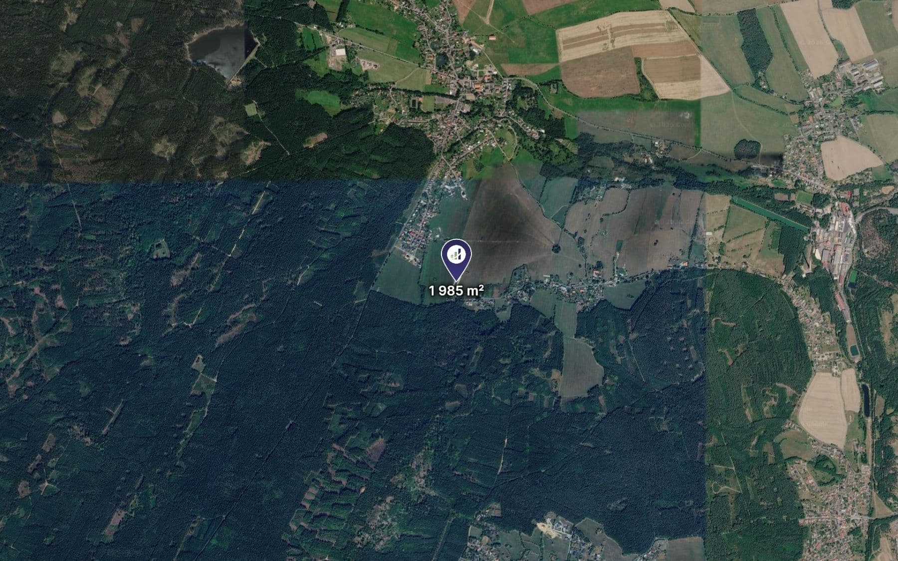 Predaj pozemku 1.985 m², Obecnice, Středočeský kraj Predaj pozemku 1.985 m², Obecnice, Středočeský kraj