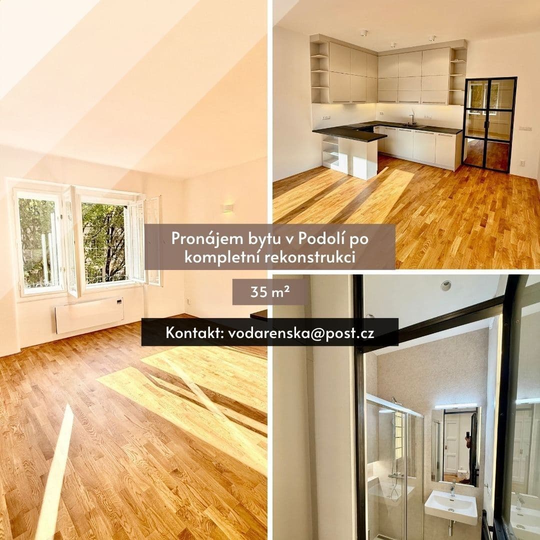 Prenájom bytu 1-izbový 35 m², Vodárenská, Praha, Praha Prenájom bytu 1-izbový 35 m², Vodárenská, Praha, Praha
