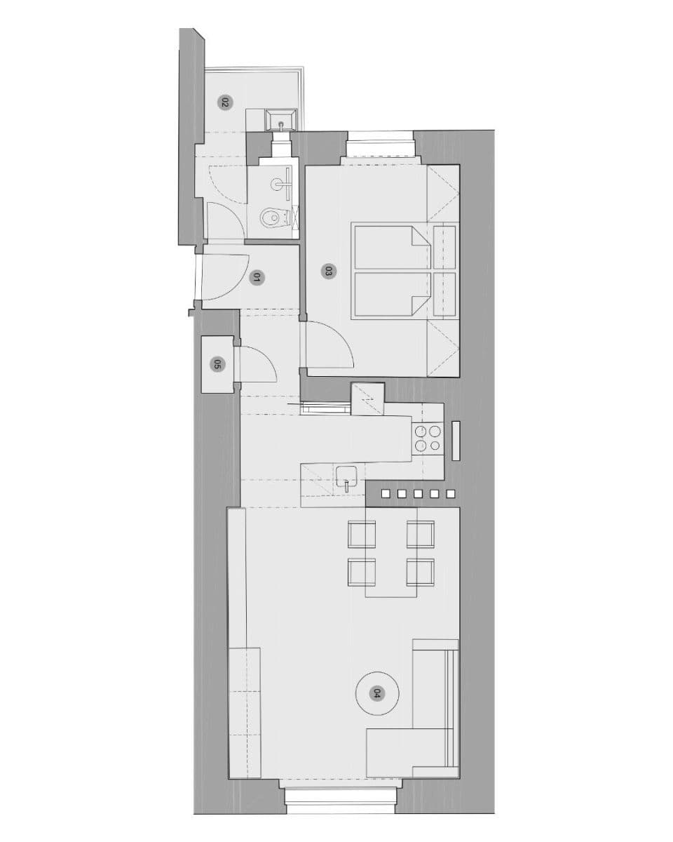 Prenájom bytu 2-izbový 50 m², Vodárenská, Praha, Praha Prenájom bytu 2-izbový 50 m², Vodárenská, Praha, Praha