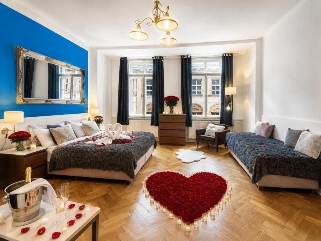 Prenájom bytu 3-izbový 143 m², Krakovská, Praha, Praha Prenájom bytu 3-izbový 143 m², Krakovská, Praha, Praha