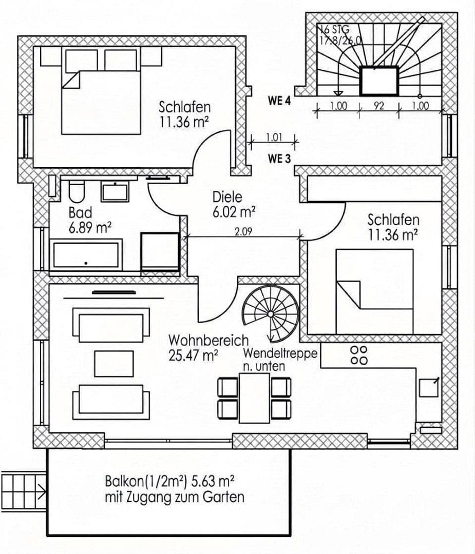 Predaj bytu 4-izbový 97 m², Regensburg, Bavorsko Predaj bytu 4-izbový 97 m², Regensburg, Bavorsko
