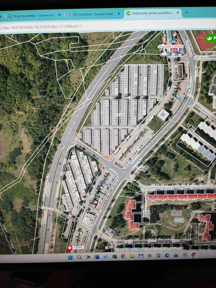Prenájom garáže 18 m², Jedovnická, Brno, Jihomoravský kraj Prenájom garáže 18 m², Jedovnická, Brno, Jihomoravský kraj