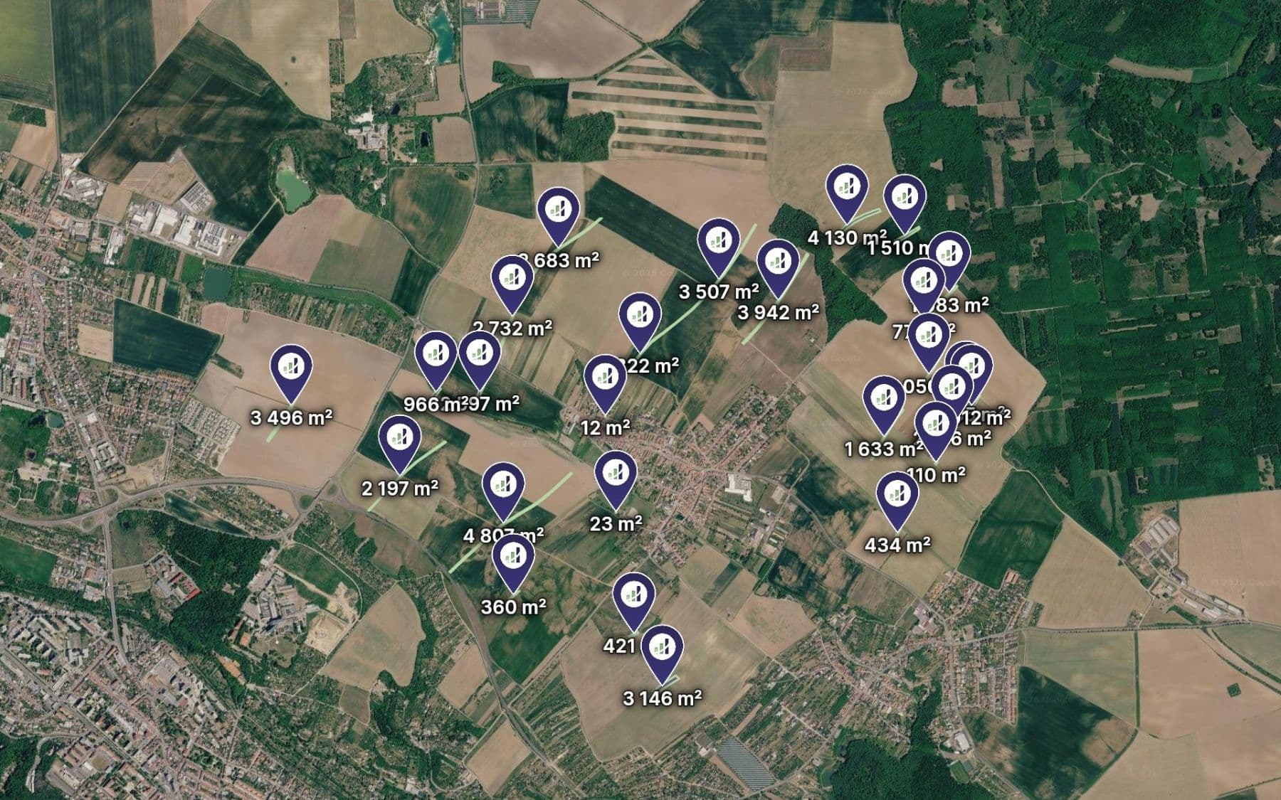 Predaj pozemku 68.450 m², Kuchařovice, Jihomoravský kraj Predaj pozemku 68.450 m², Kuchařovice, Jihomoravský kraj