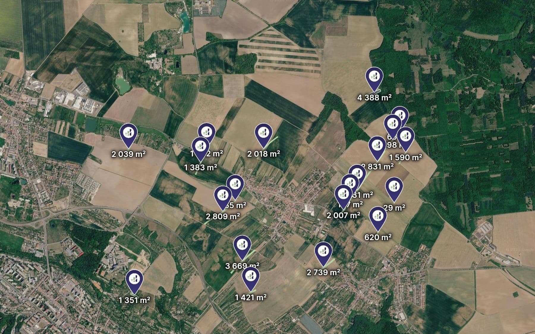 Predaj pozemku 68.450 m², Kuchařovice, Jihomoravský kraj Predaj pozemku 68.450 m², Kuchařovice, Jihomoravský kraj