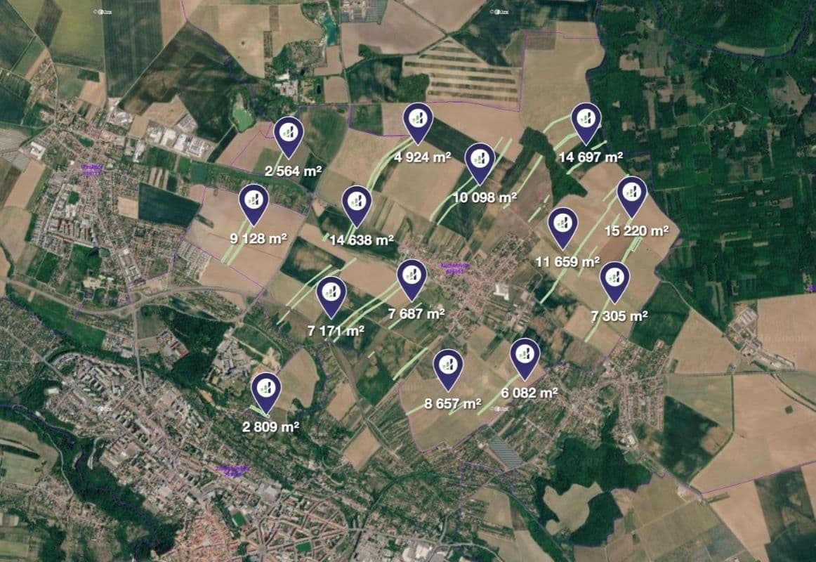 Predaj pozemku 68.450 m², Kuchařovice, Jihomoravský kraj Predaj pozemku 68.450 m², Kuchařovice, Jihomoravský kraj