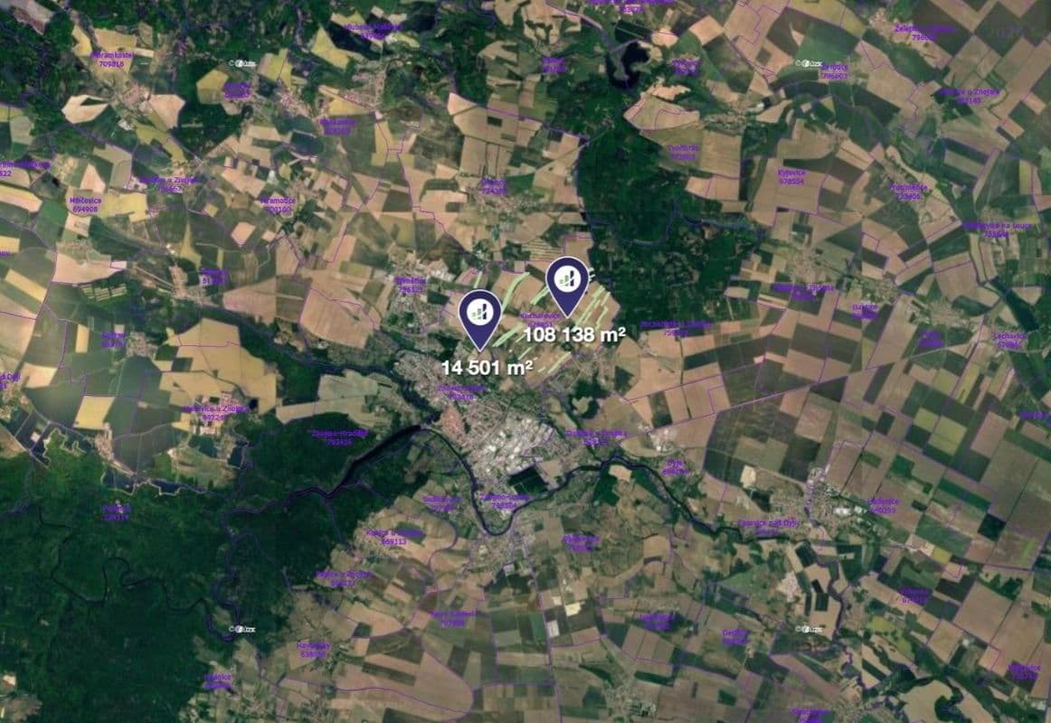 Predaj pozemku 68.450 m², Kuchařovice, Jihomoravský kraj Predaj pozemku 68.450 m², Kuchařovice, Jihomoravský kraj