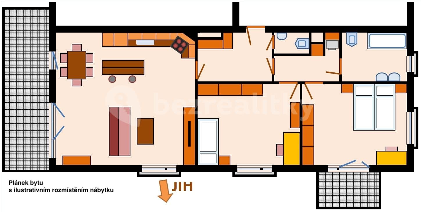 Prenájom bytu 3-izbový 101 m², Polní, Brandýs nad Labem-Stará Boleslav, Středočeský kraj Prenájom bytu 3-izbový 101 m², Polní, Brandýs nad Labem-Stará Boleslav, Středočeský kraj