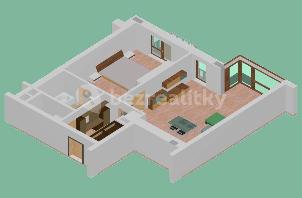 Prenájom bytu 2-izbový 64 m², Vidlák, Praha, Praha Prenájom bytu 2-izbový 64 m², Vidlák, Praha, Praha