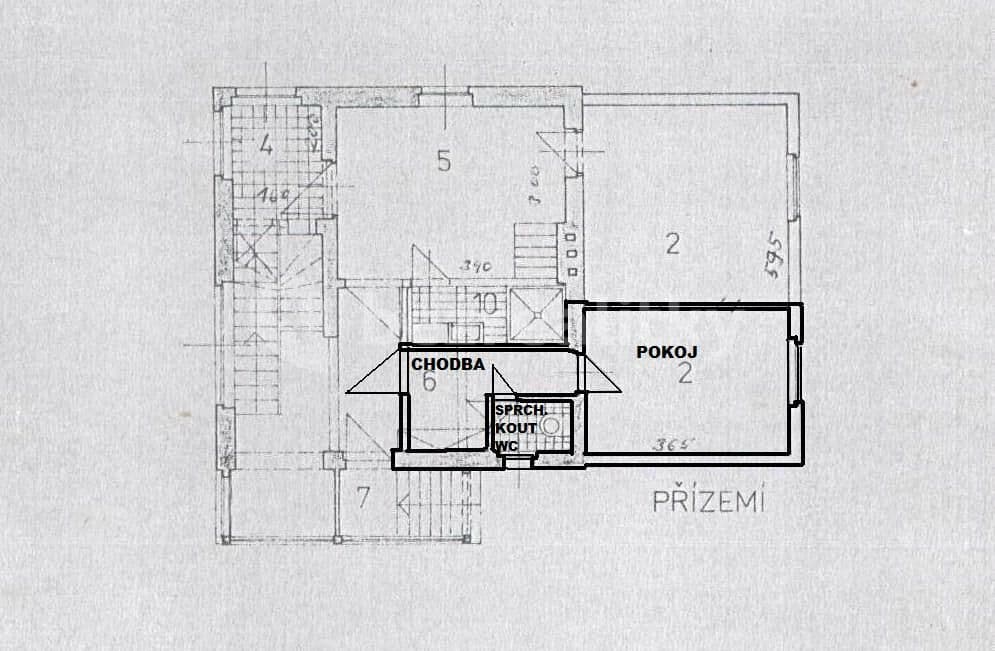 Prenájom bytu Garsoniéra 15 m², Výstupní, Praha, Praha