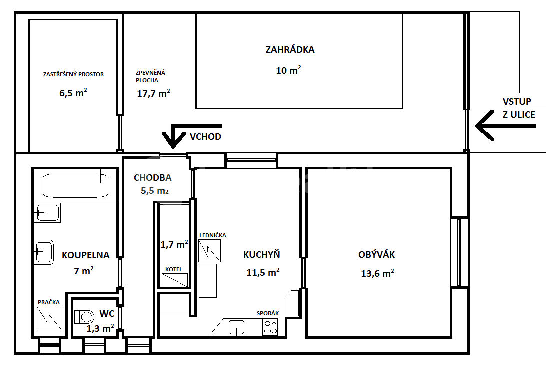 Prenájom domu 40 m², pozemok 86 m², Hliníky, Telnice, Jihomoravský kraj Prenájom domu 40 m², pozemok 86 m², Hliníky, Telnice, Jihomoravský kraj