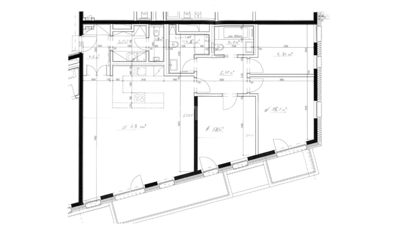 Prenájom bytu 4-izbový 110 m², Baarova, Praha, Praha Prenájom bytu 4-izbový 110 m², Baarova, Praha, Praha