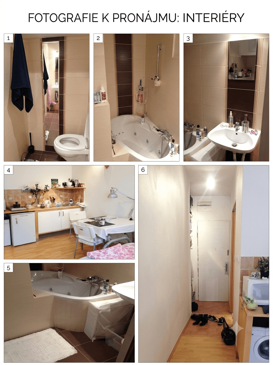Prenájom bytu 1-izbový 22 m², Rybalkova, Praha, Praha Prenájom bytu 1-izbový 22 m², Rybalkova, Praha, Praha