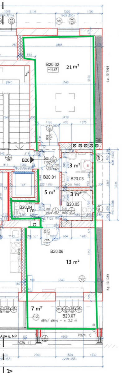 Prenájom bytu 2-izbový 52 m², Husinecká, Praha, Praha Prenájom bytu 2-izbový 52 m², Husinecká, Praha, Praha