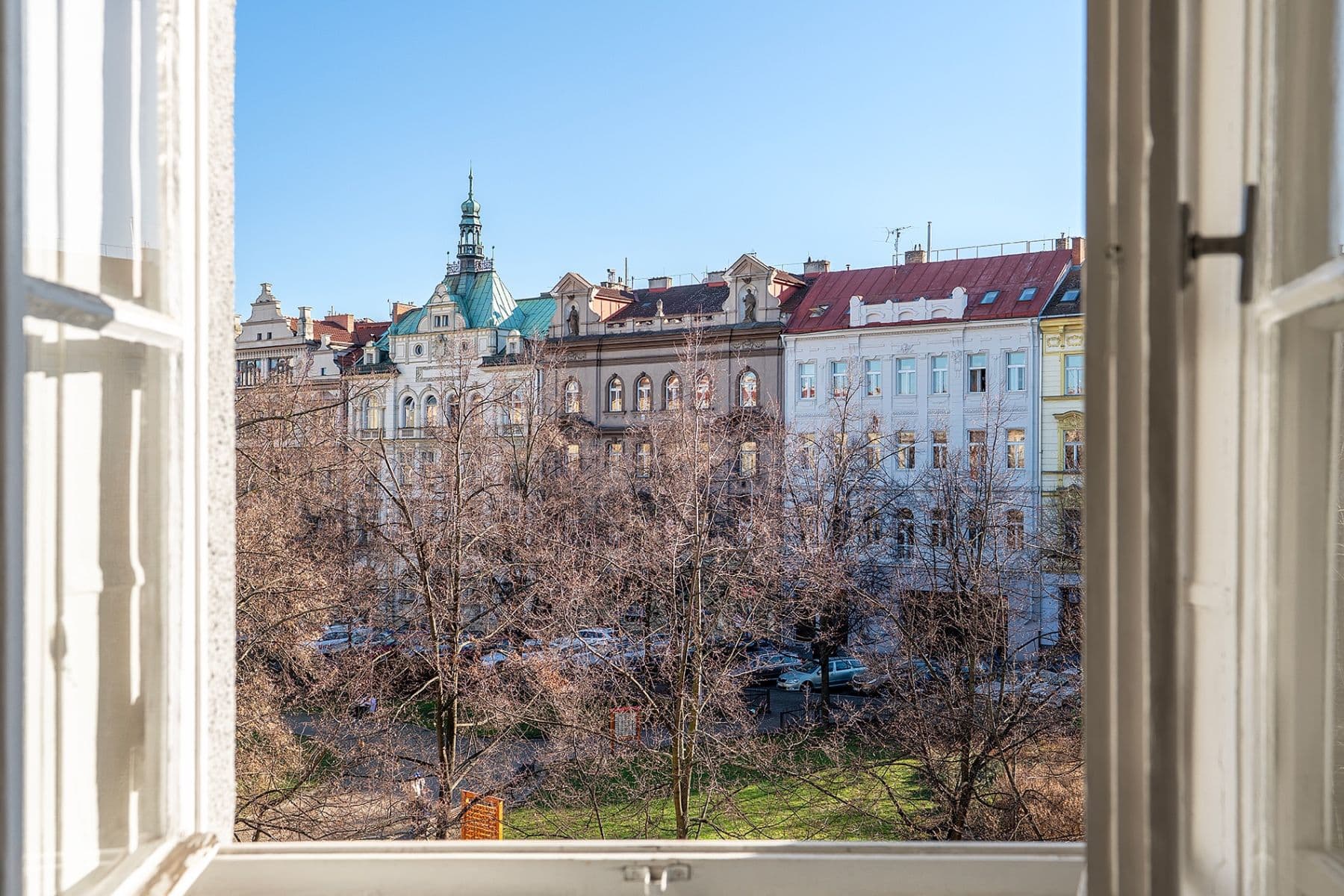 Prenájom bytu 2-izbový 72 m², Arbesovo náměstí, Praha, Praha Prenájom bytu 2-izbový 72 m², Arbesovo náměstí, Praha, Praha