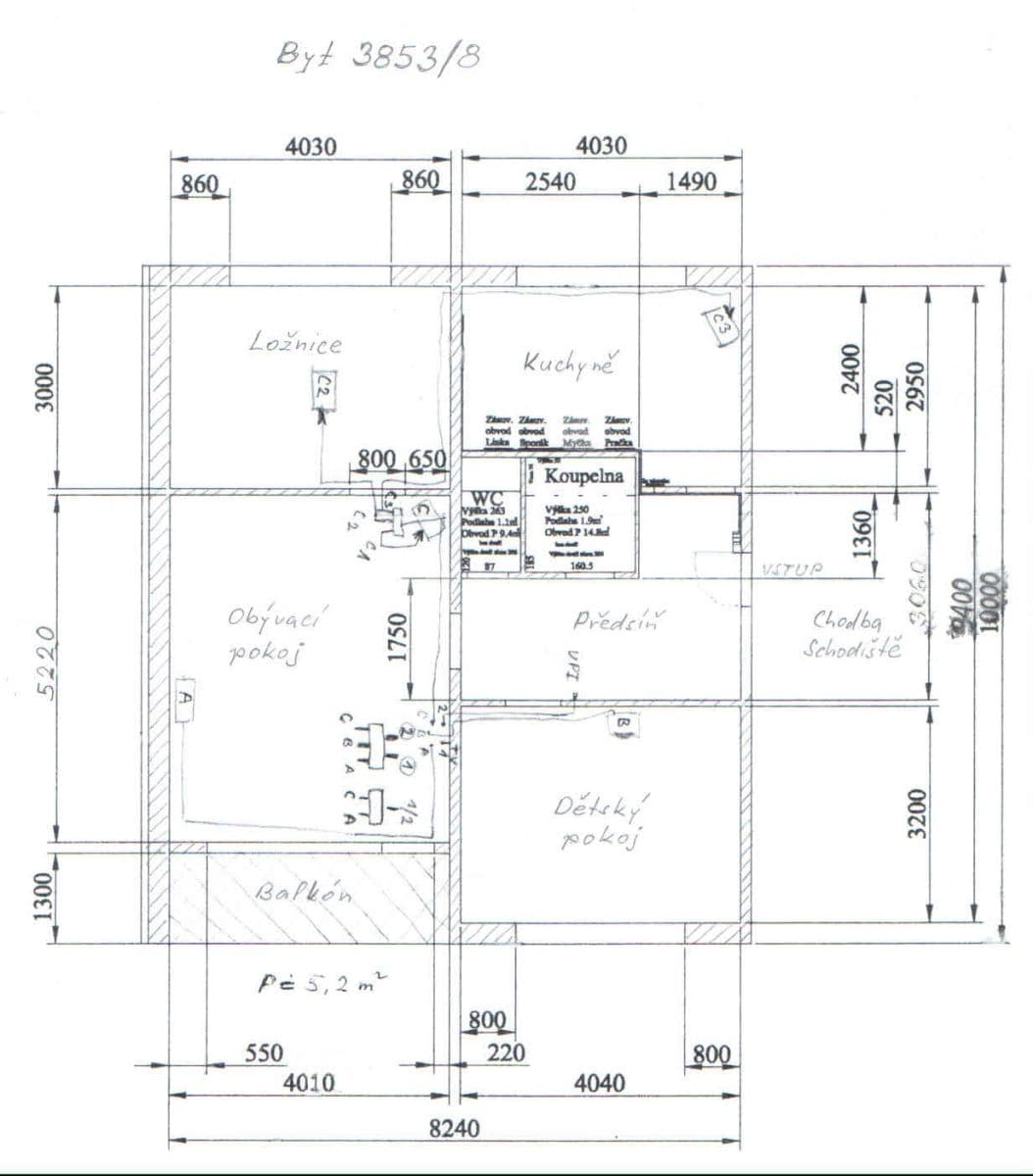 Prenájom bytu 3-izbový 73 m², U Kostela, Jablonec nad Nisou, Liberecký kraj Prenájom bytu 3-izbový 73 m², U Kostela, Jablonec nad Nisou, Liberecký kraj