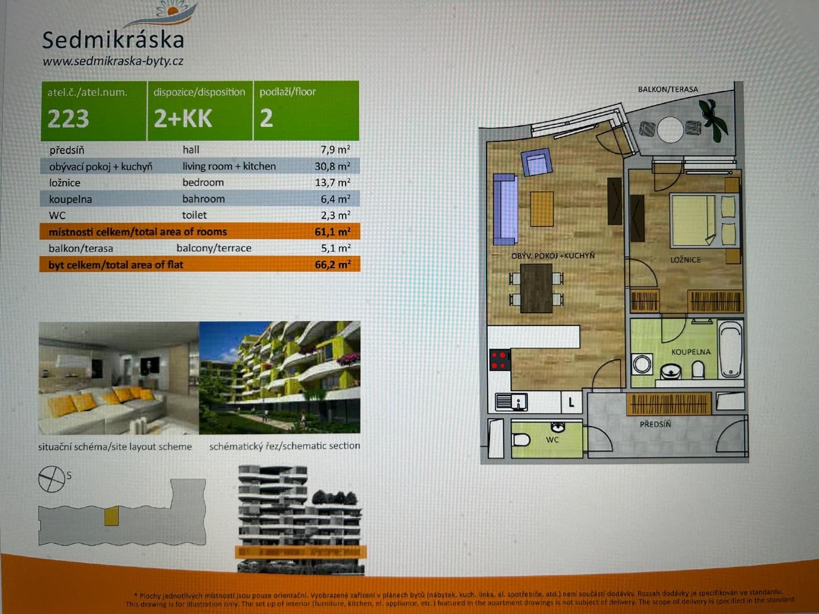 Predaj bytu 2-izbový 65 m², Kurta Konráda, Praha, Praha Predaj bytu 2-izbový 65 m², Kurta Konráda, Praha, Praha
