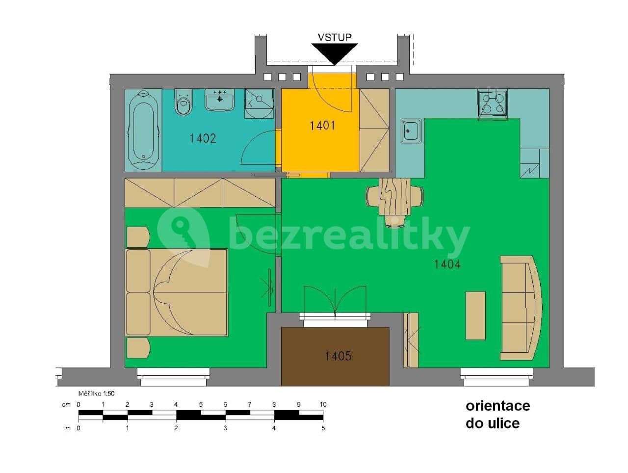 Prenájom bytu 2-izbový 48 m², Slezská, Praha, Praha Prenájom bytu 2-izbový 48 m², Slezská, Praha, Praha