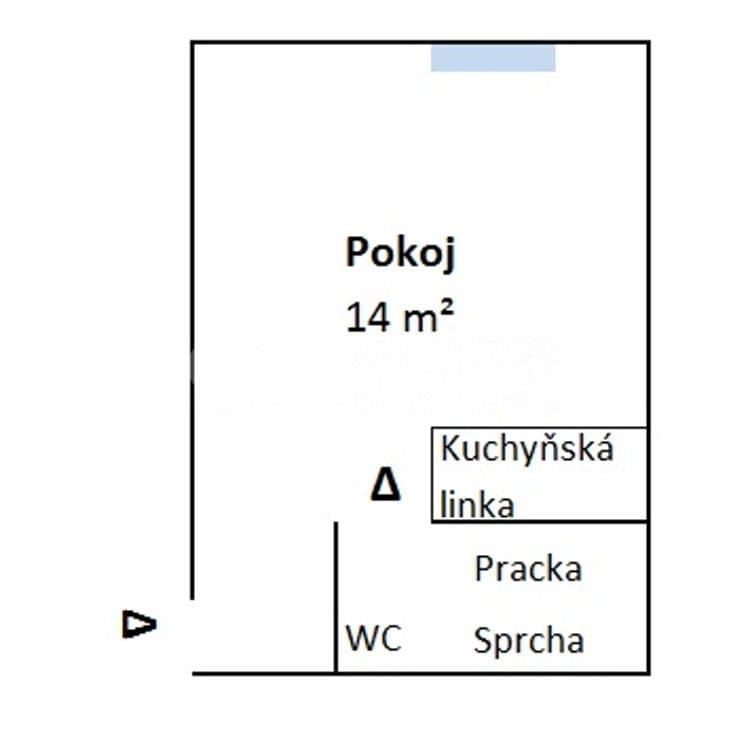 Prenájom bytu 1-izbový 24 m², Řehořova, Praha, Praha Prenájom bytu 1-izbový 24 m², Řehořova, Praha, Praha
