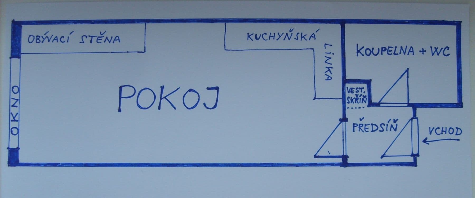 Prenájom bytu 1-izbový 25 m², Vánková, Praha, Praha Prenájom bytu 1-izbový 25 m², Vánková, Praha, Praha