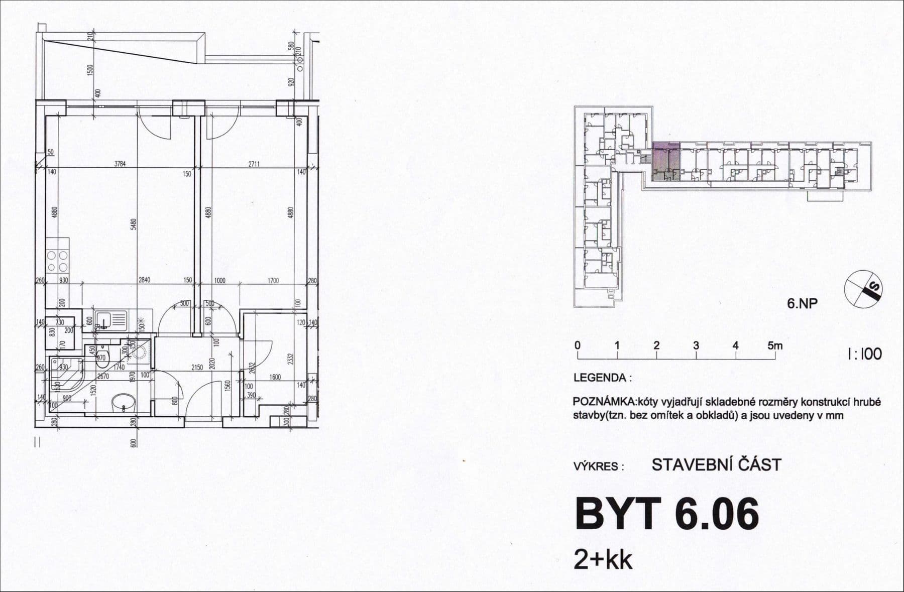 Prenájom bytu 2-izbový 58 m², Nové náměstí, Praha, Praha Prenájom bytu 2-izbový 58 m², Nové náměstí, Praha, Praha