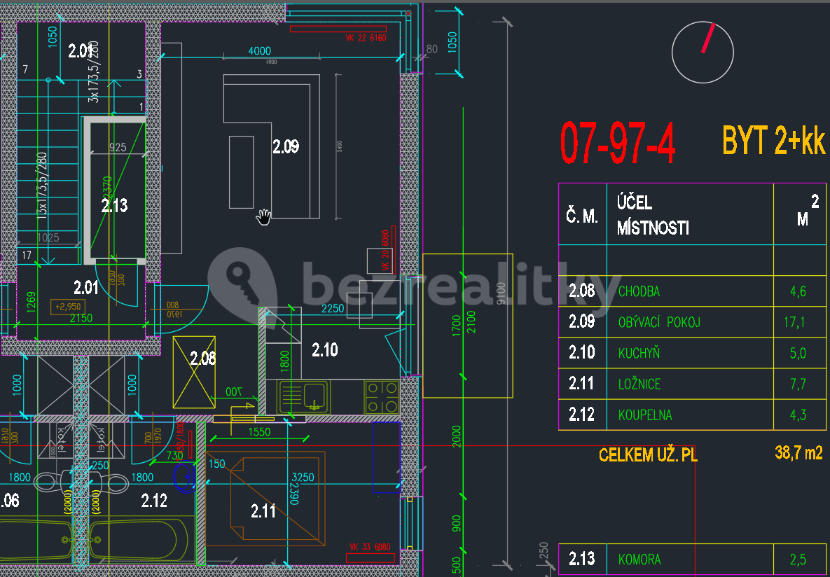 Prenájom bytu 2-izbový 40 m², K Vrbičkám, Moravany, Jihomoravský kraj Prenájom bytu 2-izbový 40 m², K Vrbičkám, Moravany, Jihomoravský kraj