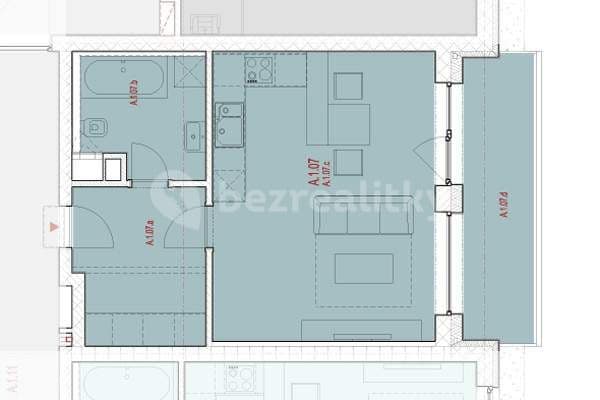 Prenájom bytu 1-izbový 47 m², Kigginsova, Brno, Jihomoravský kraj Prenájom bytu 1-izbový 47 m², Kigginsova, Brno, Jihomoravský kraj
