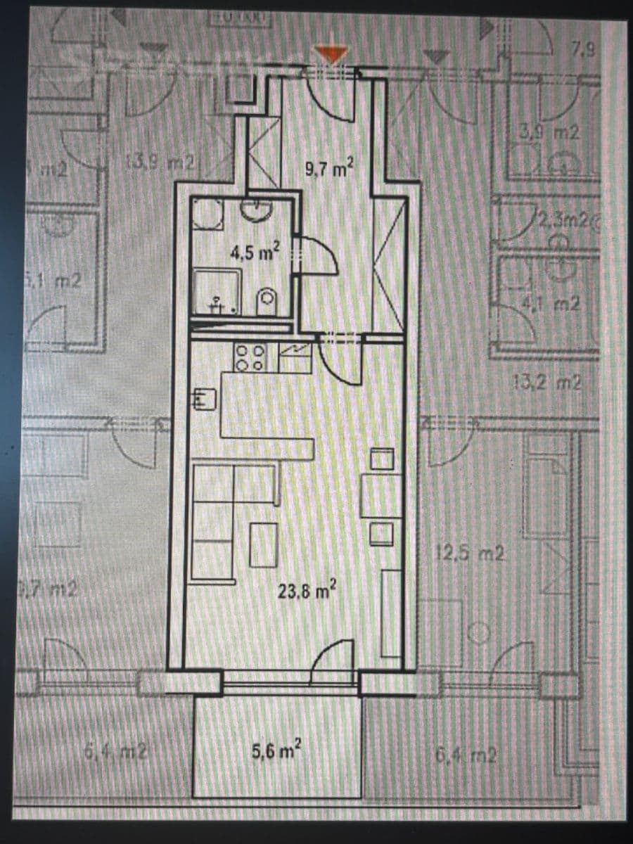 Prenájom bytu 1-izbový 45 m², Lanžhotská, Praha, Praha Prenájom bytu 1-izbový 45 m², Lanžhotská, Praha, Praha