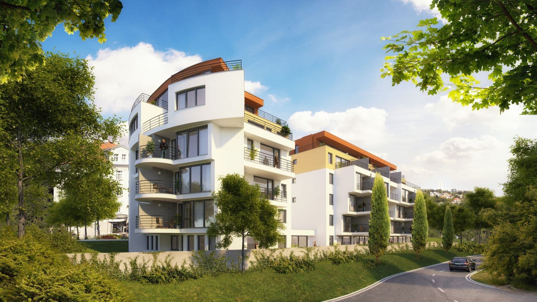 Prenájom bytu Garsoniéra 43 m², Na Hřebenkách, Praha, Praha Prenájom bytu Garsoniéra 43 m², Na Hřebenkách, Praha, Praha