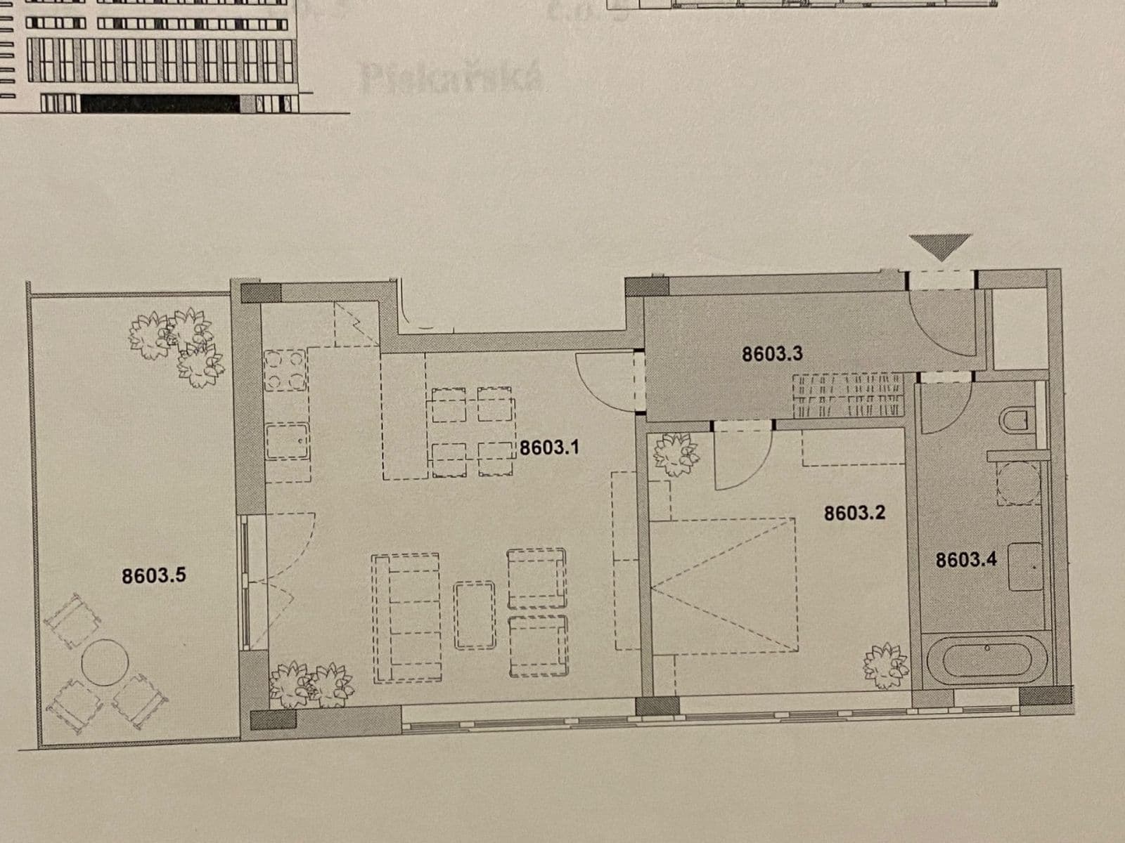 Prenájom bytu 2-izbový 55 m², Pískařská, Praha, Praha Prenájom bytu 2-izbový 55 m², Pískařská, Praha, Praha