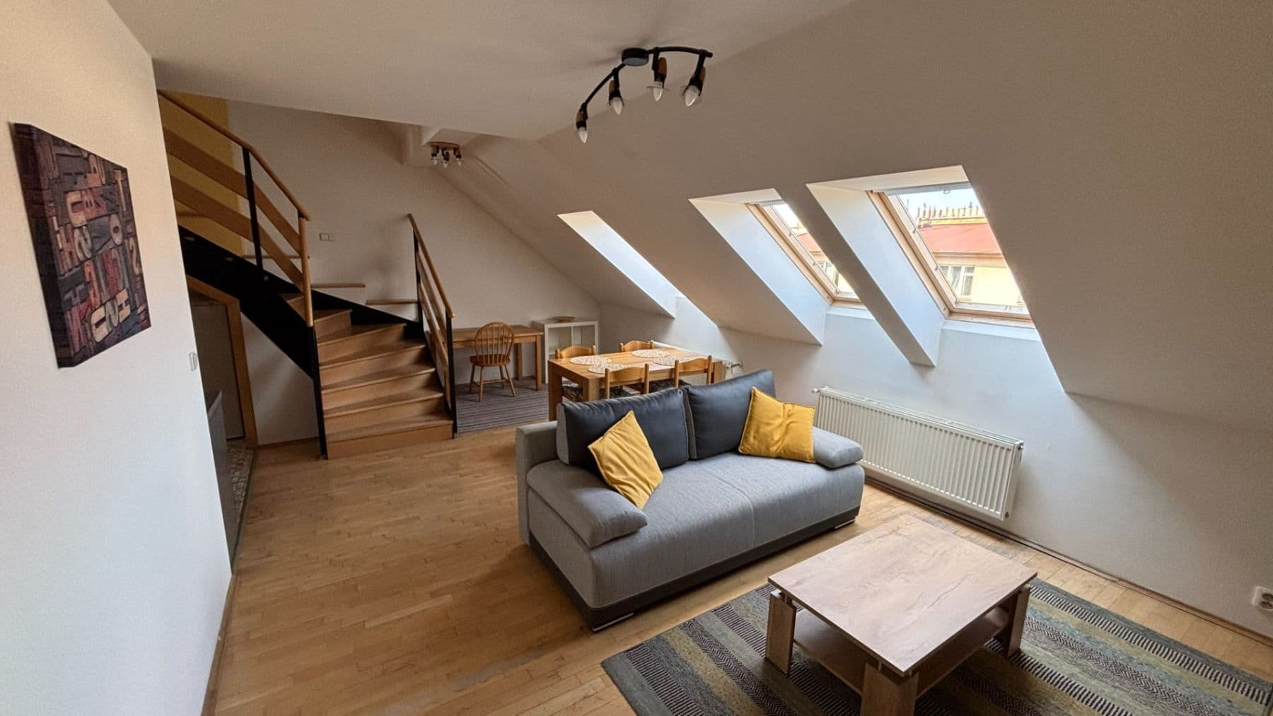 Prenájom bytu 3-izbový 93 m², Přemyslovská, Praha, Praha Prenájom bytu 3-izbový 93 m², Přemyslovská, Praha, Praha