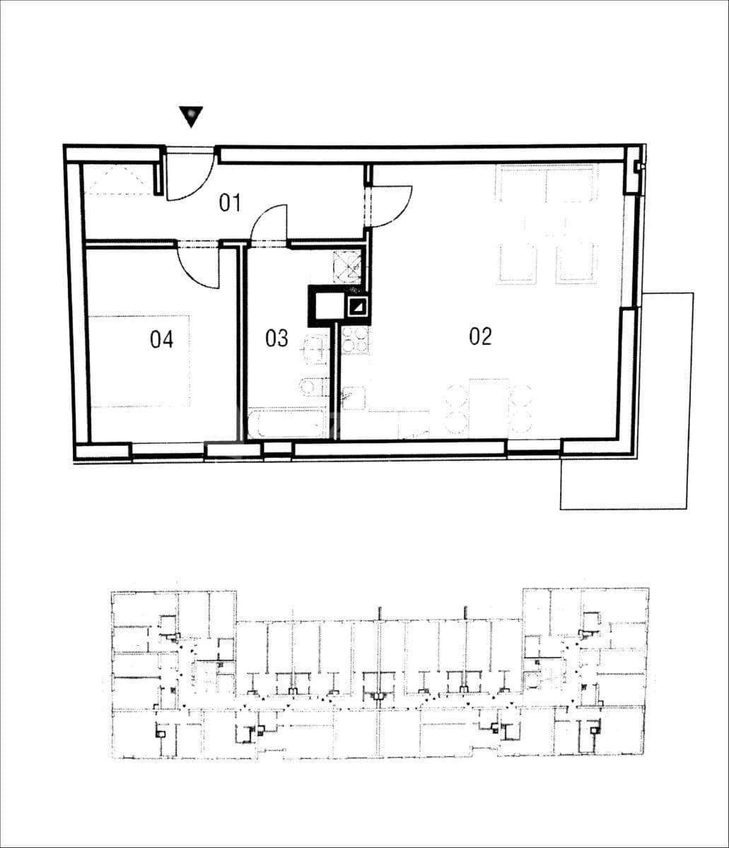 Prenájom bytu 2-izbový 55 m², Jeseniova, Praha, Praha Prenájom bytu 2-izbový 55 m², Jeseniova, Praha, Praha