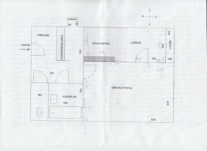 Prenájom bytu 2-izbový 52 m², Bulharská, Praha, Praha Prenájom bytu 2-izbový 52 m², Bulharská, Praha, Praha
