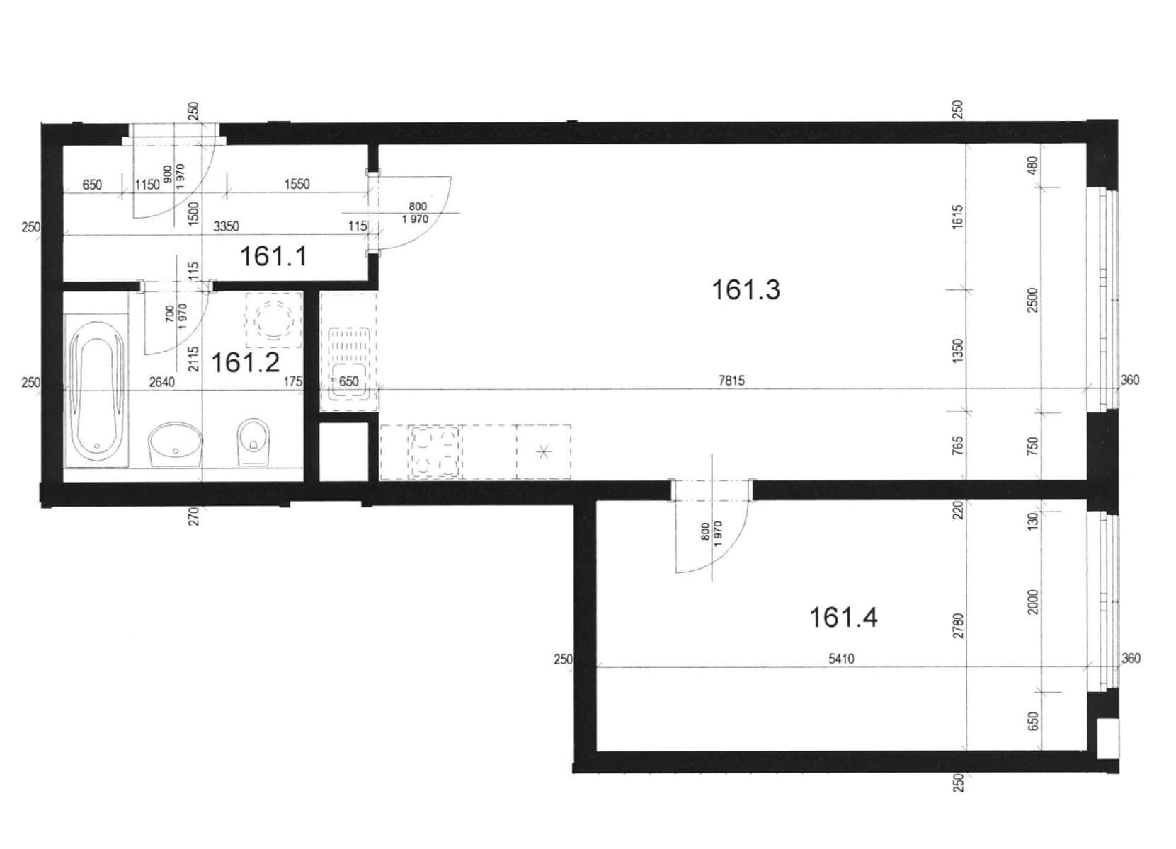 Prenájom bytu 2-izbový 60 m², Sazovická, Praha, Praha Prenájom bytu 2-izbový 60 m², Sazovická, Praha, Praha