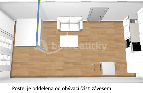 Prenájom bytu 1-izbový 57 m², Olšanská, Praha, Praha Prenájom bytu 1-izbový 57 m², Olšanská, Praha, Praha