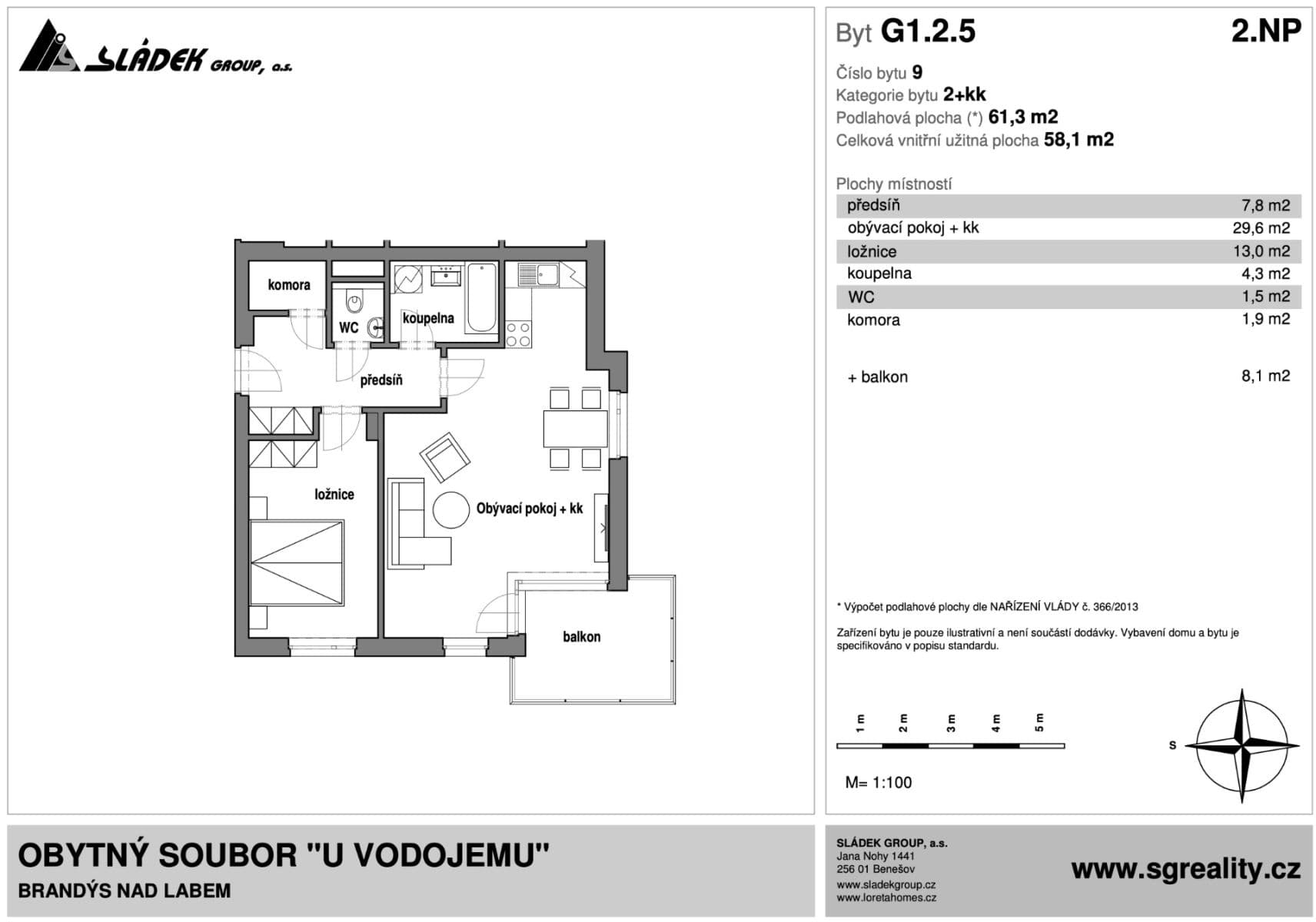 Prenájom bytu 2-izbový 69 m², U Vodojemu, Brandýs nad Labem-Stará Boleslav, Středočeský kraj Prenájom bytu 2-izbový 69 m², U Vodojemu, Brandýs nad Labem-Stará Boleslav, Středočeský kraj