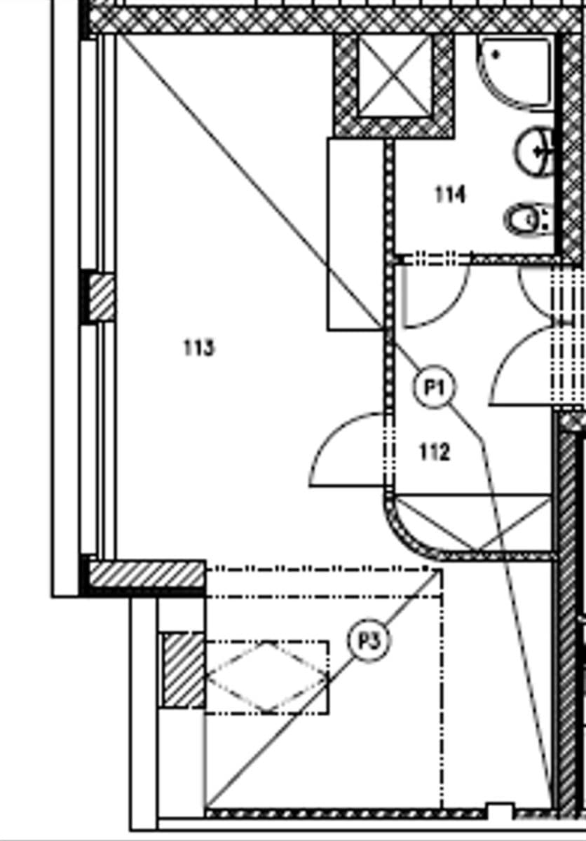 Prenájom bytu 1-izbový 37 m², Drahobejlova, Praha, Praha Prenájom bytu 1-izbový 37 m², Drahobejlova, Praha, Praha