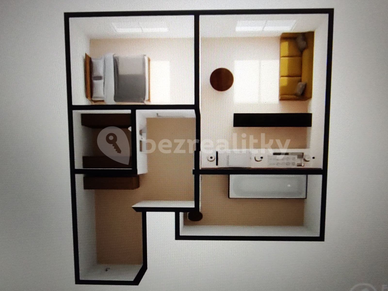 Prenájom bytu 2-izbový 45 m², U Pergamenky, Praha, Praha Prenájom bytu 2-izbový 45 m², U Pergamenky, Praha, Praha