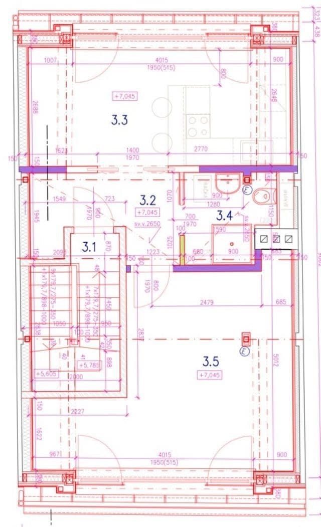 Prenájom bytu 1-izbový 44 m², Hutařova, Brno, Jihomoravský kraj Prenájom bytu 1-izbový 44 m², Hutařova, Brno, Jihomoravský kraj