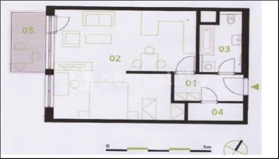 Prenájom bytu 1-izbový 60 m², Soukalova, Praha, Praha Prenájom bytu 1-izbový 60 m², Soukalova, Praha, Praha